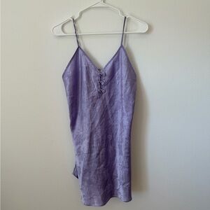 Morgan Taylor Lavender Satin Dress